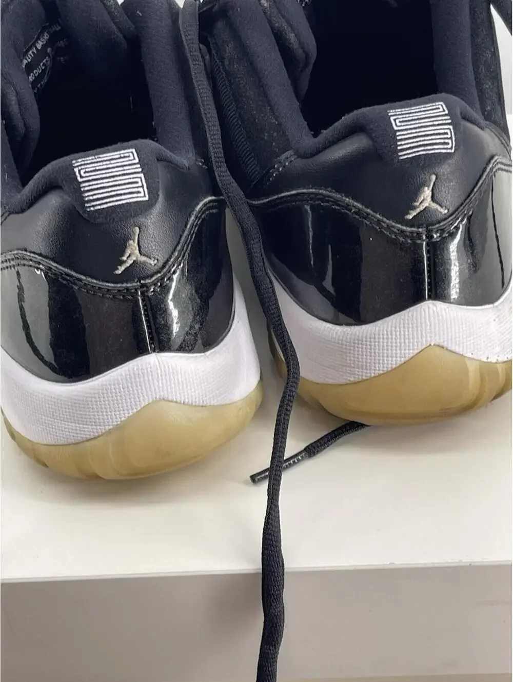 Jordan 11 Retro Low Barons Black Size 8 Black *Read*